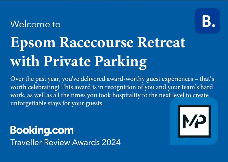 Epsom Racecourse Retreat With Private Parking Daire Dış mekan fotoğraf